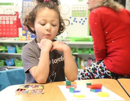 kindergarten student